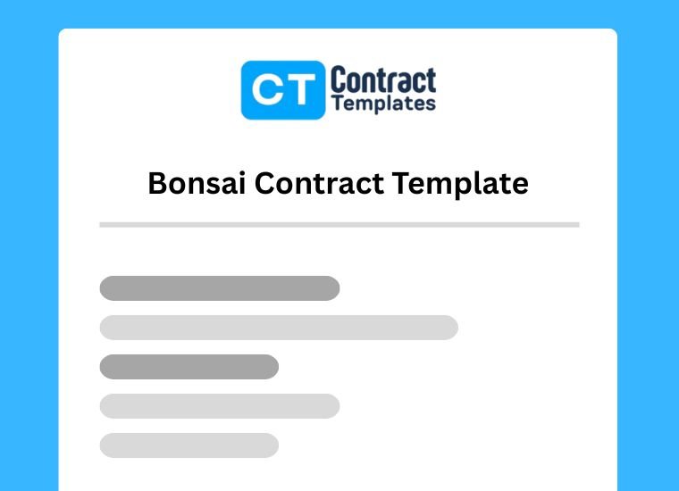 Bonsai Contract Template