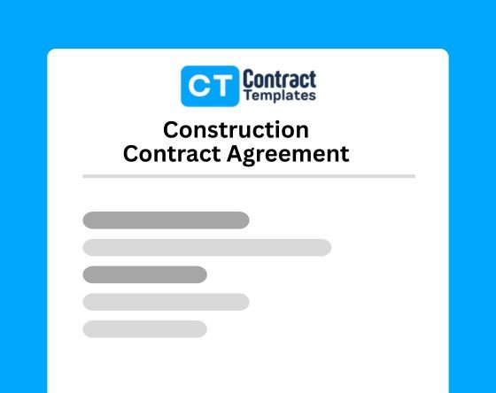 Construction Contract Agreement Template (Free Download – Word & PDF)