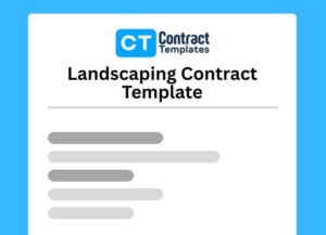Landscaping Contract Template