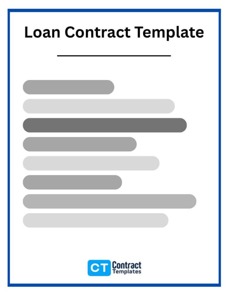 Loan Contract Template