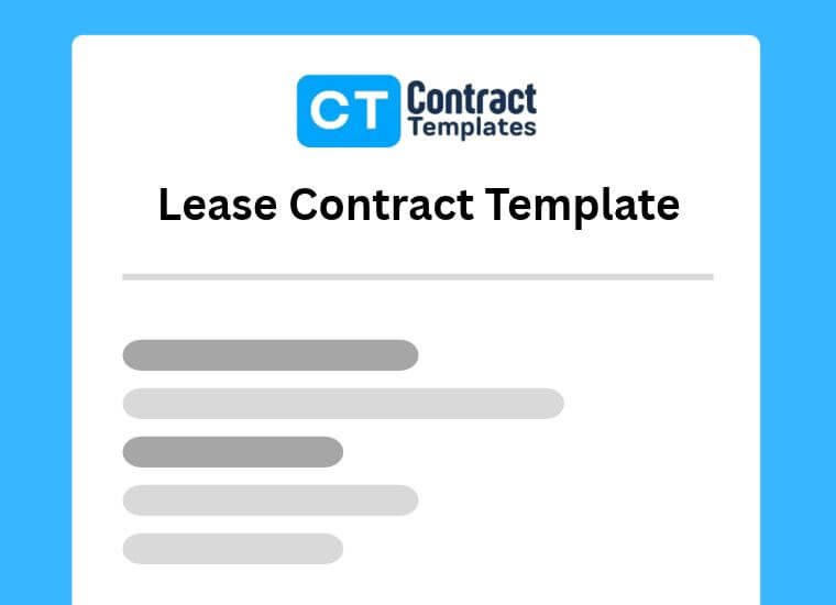 Lease Contract Template